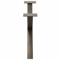 Salontafelpoten 2 st X-vormig 70x(30-31) cm staal naturel - thumbnail