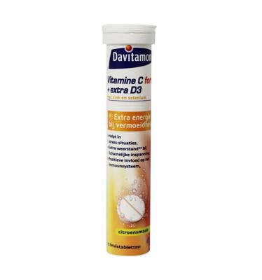 Davitamon Vitamine C + Extra D3 Bruistabletten