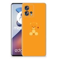 Motorola Edge 30 Fusion Telefoonhoesje met Naam Baby Beer - thumbnail