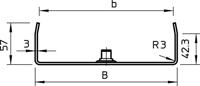 OBO Bettermann 6358713 Plafondbevestiging Metaal 1 stuk(s) - thumbnail