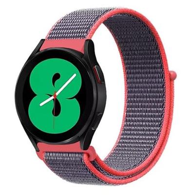 Garmin Vivomove 3 / HR / Luxe / Sport / Style / Trend - Sport Loop nylon bandje - Magenta Garmin Vivomove 3 / HR / Luxe / Sport / Style / Trend - Sport Loop nylon bandje - Magenta