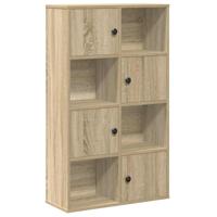Boekenkast 60x24x101,5 cm bewerkt hout sonoma eikenkleurig - thumbnail