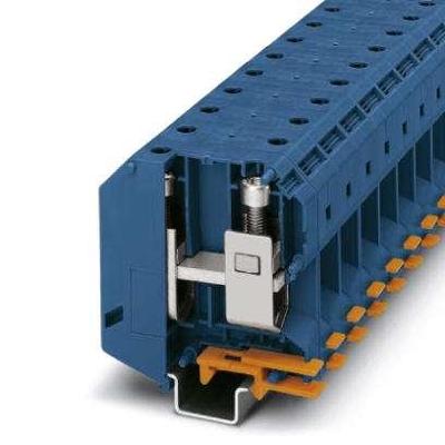 Phoenix Contact 3010136 Doorgangsserieklem 25 mm Schroeven Blauw 3 stuk(s) Piece