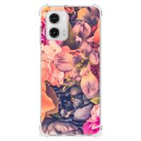 Motorola Moto G73 Case Bosje Bloemen - thumbnail