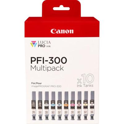 Canon PFI-300 multipack MBK/PBK/C/M/Y/PC/PM/R/GY/CO