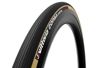 Vittoria Corsa Control Tube Band G 2.0 700x25c Zwart/Crème Vittoria Corsa Control Tube Band G 2.0 700x25c Zwart/Crème