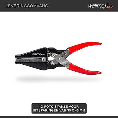 Walimex PS 35x45 mm paspoortstans, rood