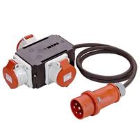 AS Schwabe MIXO Adapter ODER 60529 CEE-stroomverdeler 400 V 32 A - thumbnail