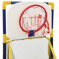 VidaXL Arcade basketbalset met bal en pomp 45x86x127 cm - thumbnail