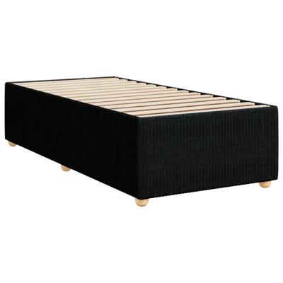 Bedframe zonder matras 120x190 cm stof zwart