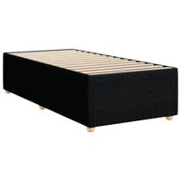 Bedframe zonder matras 120x190 cm stof zwart - thumbnail
