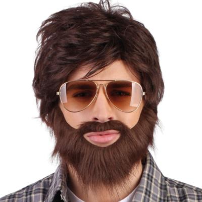 Boland Pruik met baard en snor