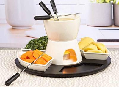 HI Fondueset - Keramiek - 11 delig HI Fondueset - Keramiek - 11 delig