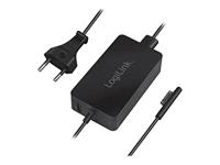 LogiLink PA0197 oplader voor mobiele apparatuur Laptop, Universeel Zwart AC Binnen - thumbnail