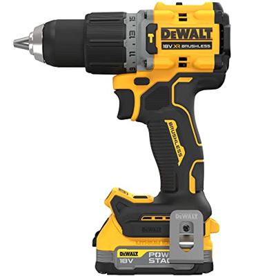 DeWalt dcd805e2t | xr g3 compacte schroef-/klopboormachine 18v in tstak (2x 1.7ah powerstack accu + lader) - dcd805e2t-qw