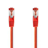 CAT6 S/FTP-Netwerkkabel | RJ45 Male - RJ45 Male | 15 m | Rood - thumbnail