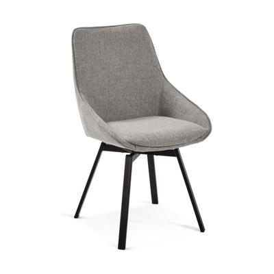 Kave Home Eetkamerstoel 'Jenna' kleur Lichtgrijs