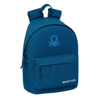 Schoolrugzak Benetton benetton basics Marineblauw 31 x 41 x 16 cm - thumbnail