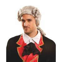 Vintage Pruik My Other Me Lord Wit - thumbnail