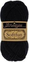 Scheepjes softfun - 2408 Black - Haakgaren / Breigaren - thumbnail