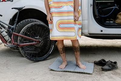 Pack Towl Handdoek Poncho - L/XL - Retro Curve