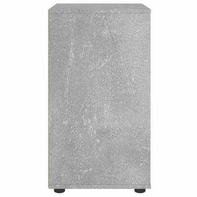 Dressoir 60x40x73 cm spaanplaat betongrijs betongrijs