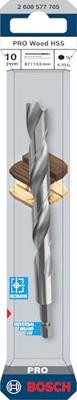 Bosch Accessoires PRO Wood Houtspiraalboor | 1/4" zeskantschacht | 10 x 87 x 133 mm - 2608577705