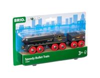 Brio 33697002 Zwarte stoomlocomotief met kolentender - thumbnail
