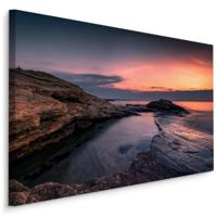 Schilderij Zee en bergen in Bulgarije, multi-gekleurd, scherp geprijsd - thumbnail