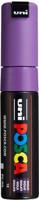 Uni-Posca Posca marker, afm pc-8k, lijndikte 8 mm, breed, violet, 1 stuk - thumbnail