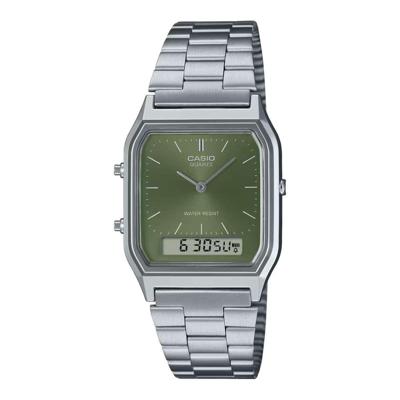 Horloge Uniseks Casio EDGY COLLECTION SUNRAY DIAL - GREEN MOSS