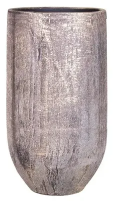 Vaas madeira d18h35cm goud Vaas madeira d18h35cm goud