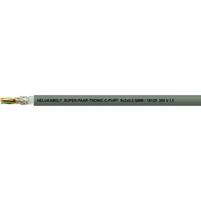 Helukabel 19124-500 Geleiderkettingkabel S-PAAR-TRONIC-C-PUR 12 x 0.5 mm² Grijs 500 m