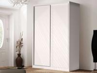 Kast KARL 2 schuifdeuren alpine wit - thumbnail