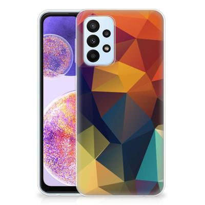 Samsung Galaxy A23 | TPU Hoesje | Polygon Color Samsung Galaxy A23 | TPU Hoesje | Polygon Color