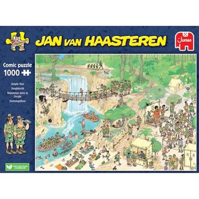 Jan van Haasteren - De Jungletocht Puzzel 1000 Stukjes - thumbnail
