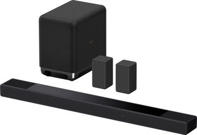 Sony SA-RS3S draadloze 2-voudige achterluidspreker (50 W totaal vermogen), zwart