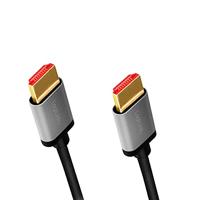 LogiLink HDMI AV Aansluitkabel [1x HDMI-stekker - 1x HDMI-stekker] 3 m Zwart-grijs - thumbnail