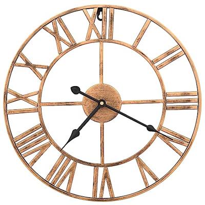 VidaXL Wandklok 40 cm metaal goudkleurig VidaXL Wandklok 40 cm metaal goudkleurig