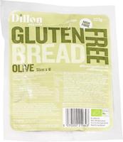 Dillon Organic Sliced bread olive glutenvrij bio demeter 275 Gram - thumbnail