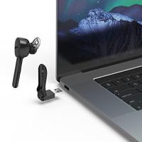 Hama MyVoice1300 Bluetooth-headset (in-ear bandbreedte 20 Hz - 20 kHz, microfoon bandbreedte 100 Hz - 10 kHz, opladen 2 uur voor 4 uur batterijduur, spraakbesturing) zwart - thumbnail