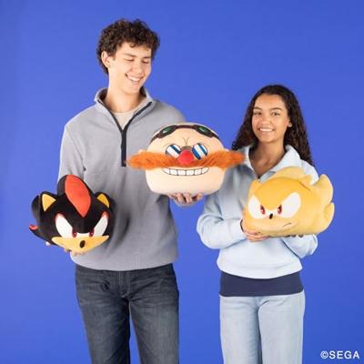 Sonic the Hedgehog Pluche - Mocchi Mocchi Large Eggman Head Sonic the Hedgehog Pluche - Mocchi Mocchi Large Eggman Head