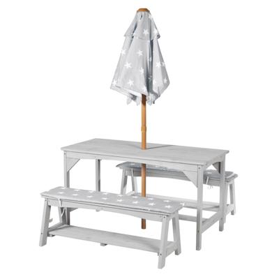 roba Kinder tuinset met parasol (Grijs) roba Kinder tuinset met parasol (Grijs)