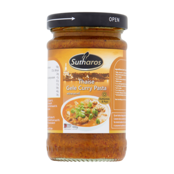 Sutharos Thaise Gele Curry Pasta 100 g bij Jumbo