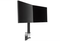 iiyama Dubbele bureausteun arm DS1002C-B1 monitorarm - thumbnail