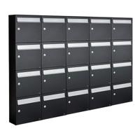 Allux Flow Set 5-Breed, 4-Hoog Zwart - 40040070_5x4 - thumbnail