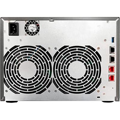 AS6508T 8 BAHIAS Atom C3538 Quad Core Denverton 2,1 GHz 8 GB 2 x 2,5 GB 2 x 10 GB Raid 0,1 JBOD SATA6 GB USB 3.0