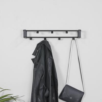Kapstok Rex 1 zwart 60x10cm