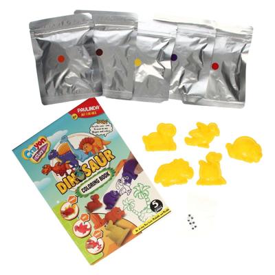 Paulinda Maak je eigen dieren krijtjes - dino's