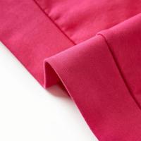 Kindertrui met pauw van pailletten 92 felroze - thumbnail